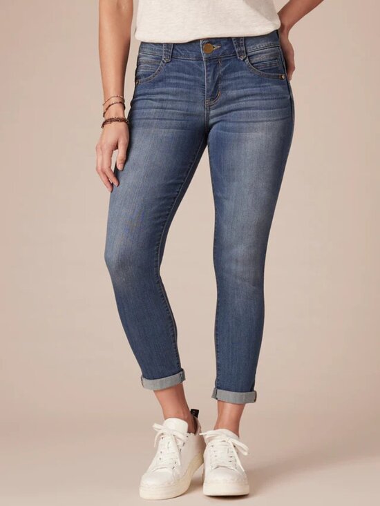 Democracy Denim - Democracy "Ab"solution® Blue Denim Petite Ankle Skimmer 8P NWOT